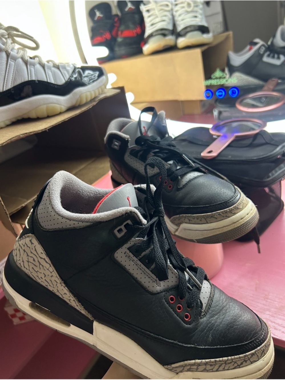 Jordan 3 Retro "Black Cement"